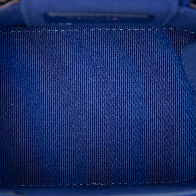 Mini CC Quilted Lambskin Top Handle Vanity Case With Chain - Image 4