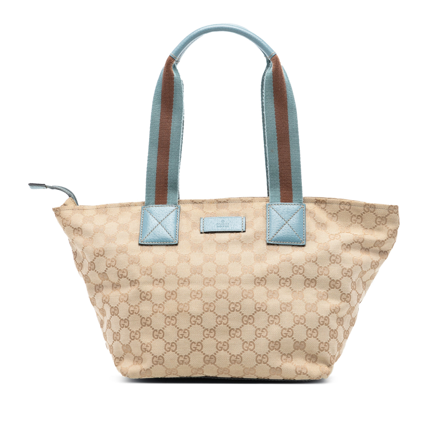 GG Canvas Web Tote - Image 1