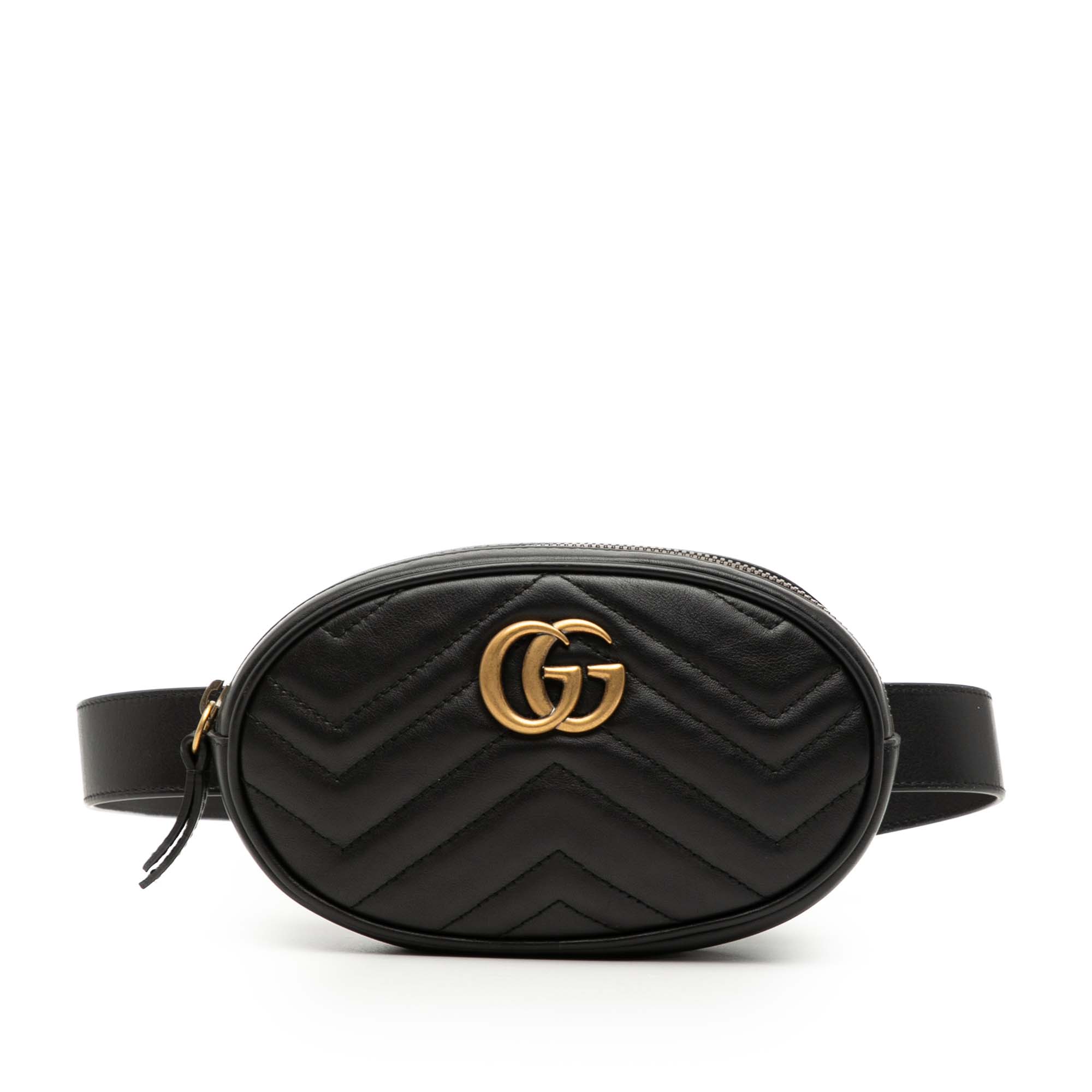 GG Marmont Matelasse Leather Belt Bag - Image 1