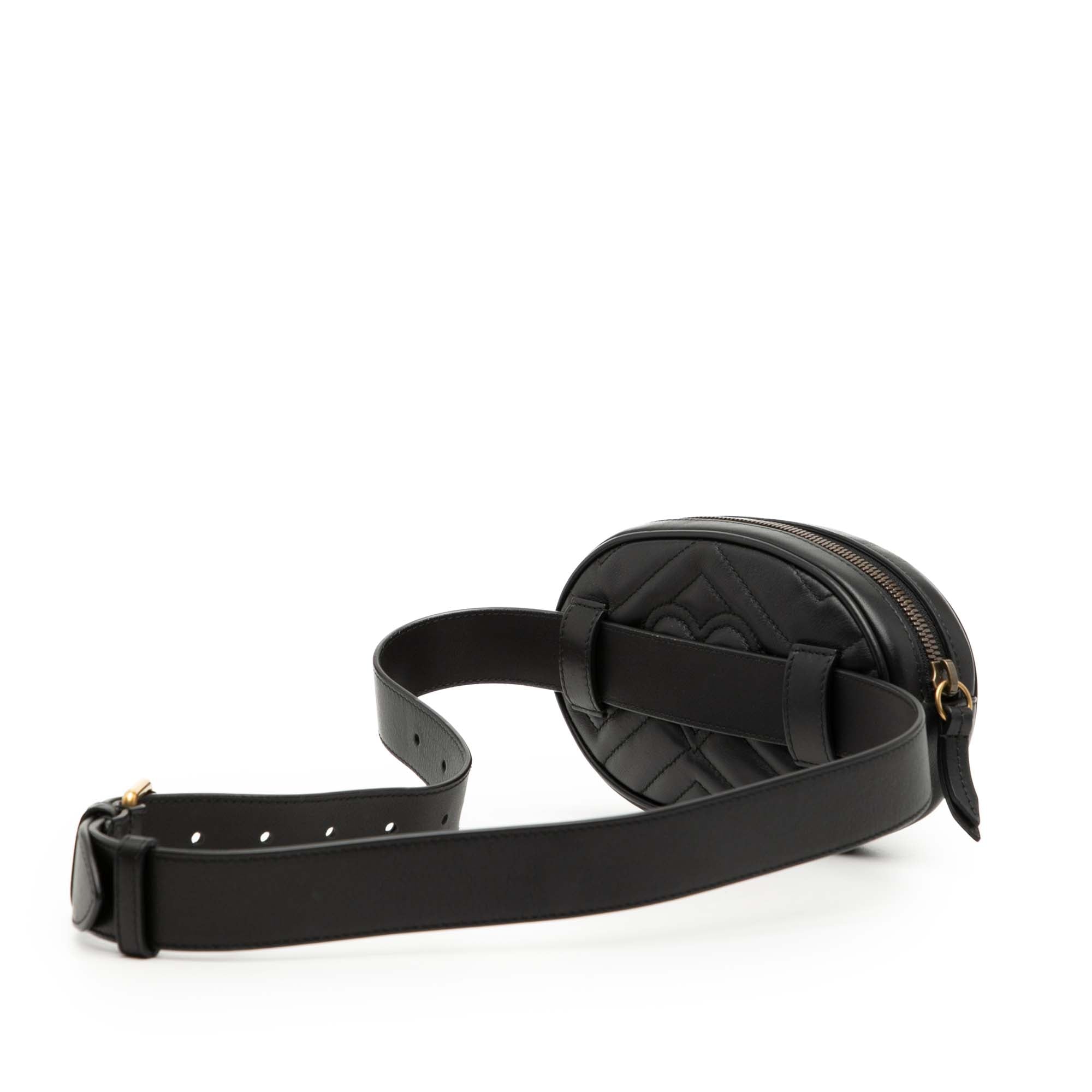 GG Marmont Matelasse Leather Belt Bag - Image 2