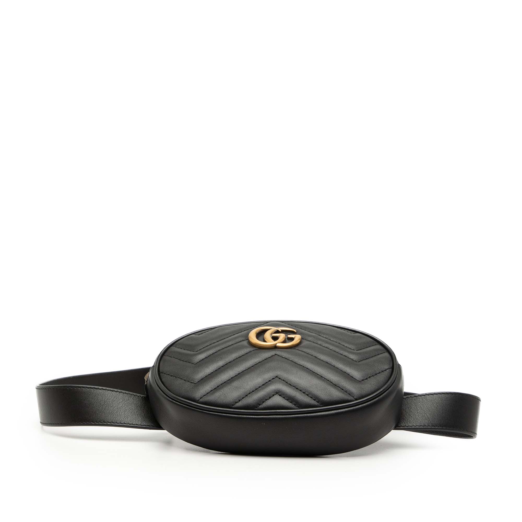 GG Marmont Matelasse Leather Belt Bag - Image 3