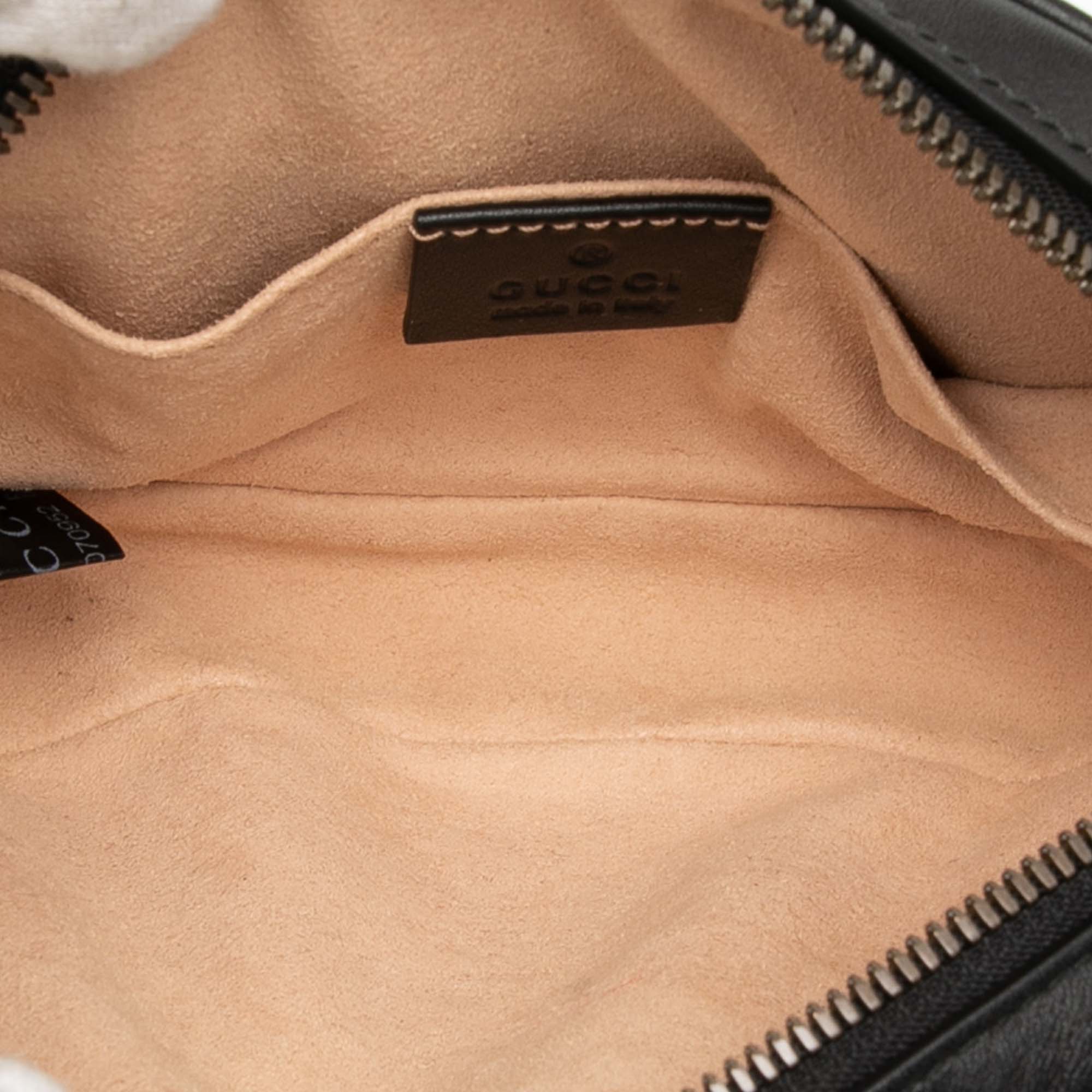 GG Marmont Matelasse Leather Belt Bag - Image 4