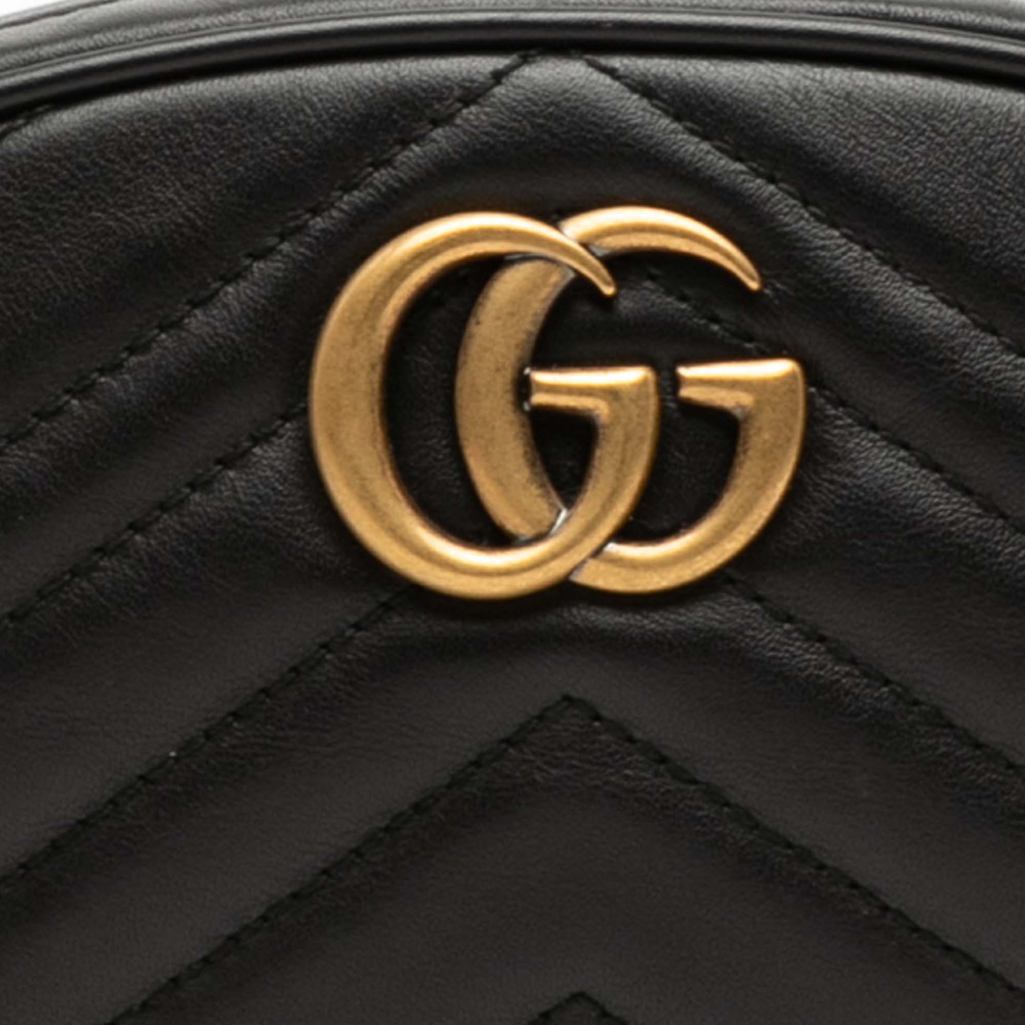GG Marmont Matelasse Leather Belt Bag - Image 7
