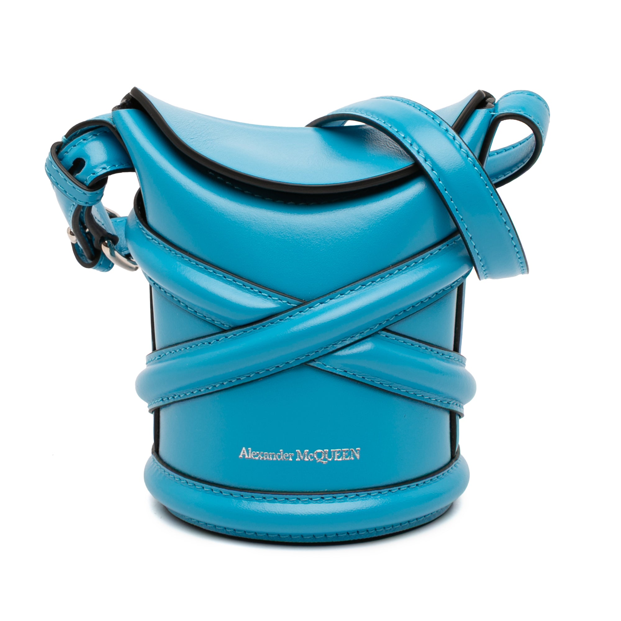 Calfskin The Curve Bucket Bag - Image 1