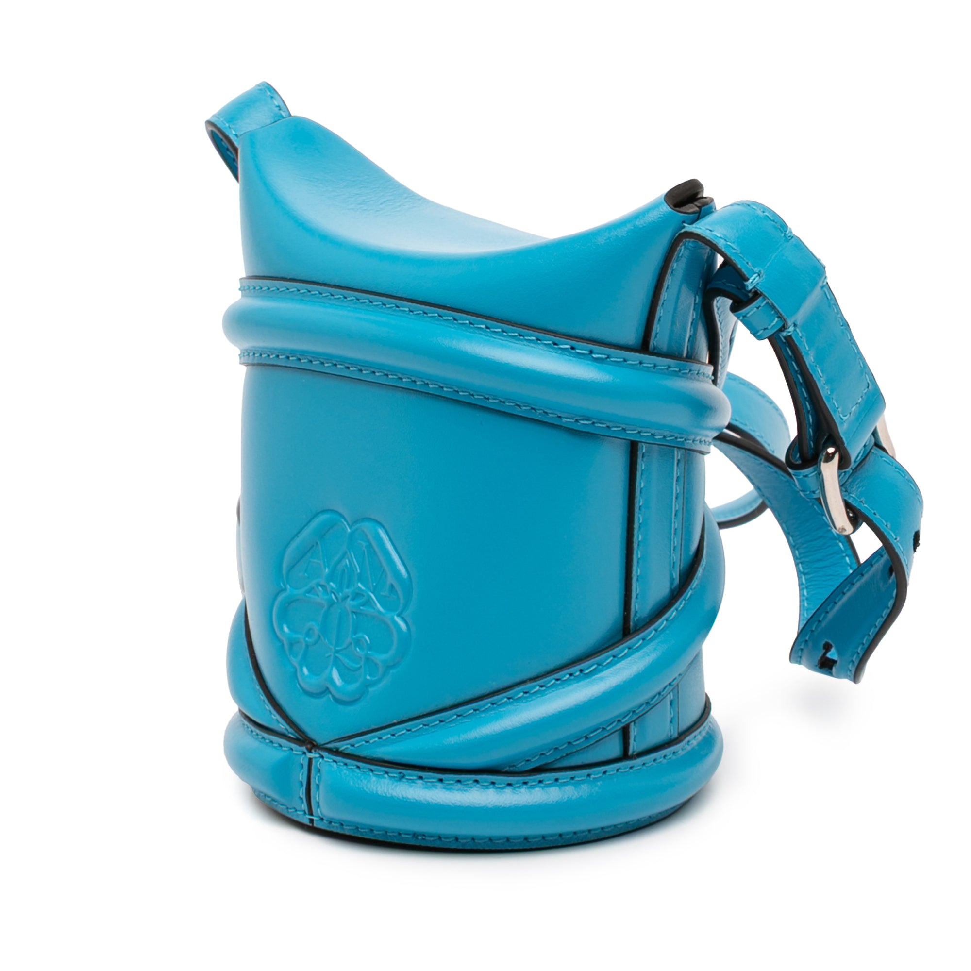 Calfskin The Curve Bucket Bag - Image 2