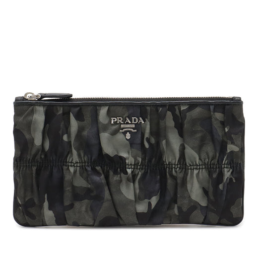 Tessuto Camouflage Gaufre Pouch - Image 1