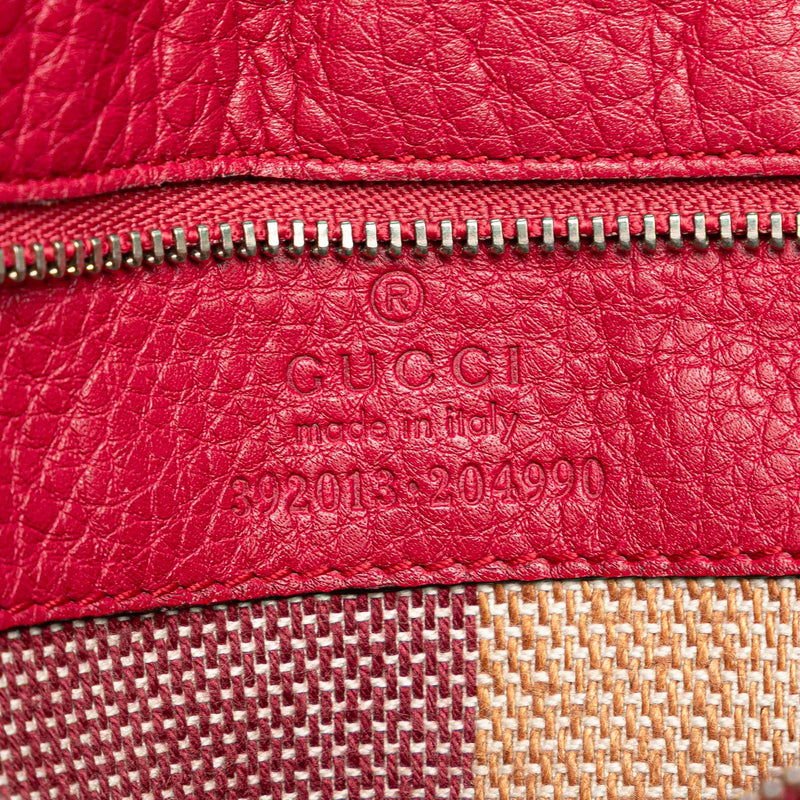 Medium Calfskin Bamboo Daily Satchel - Image 6