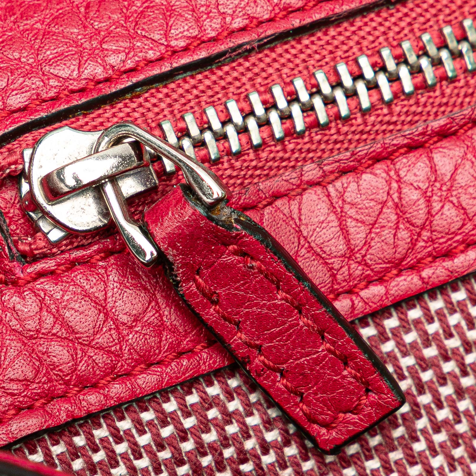 Medium Calfskin Bamboo Daily Satchel - Image 7
