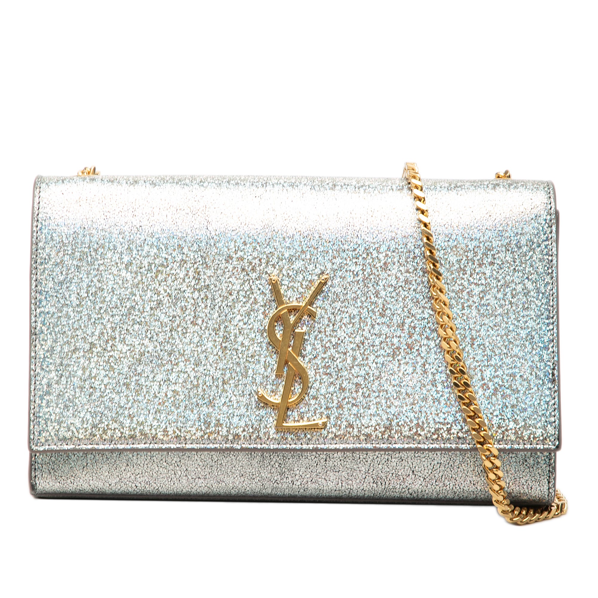 Medium Metallic Calfskin Classic Monogram Kate Crossbody - Image 1