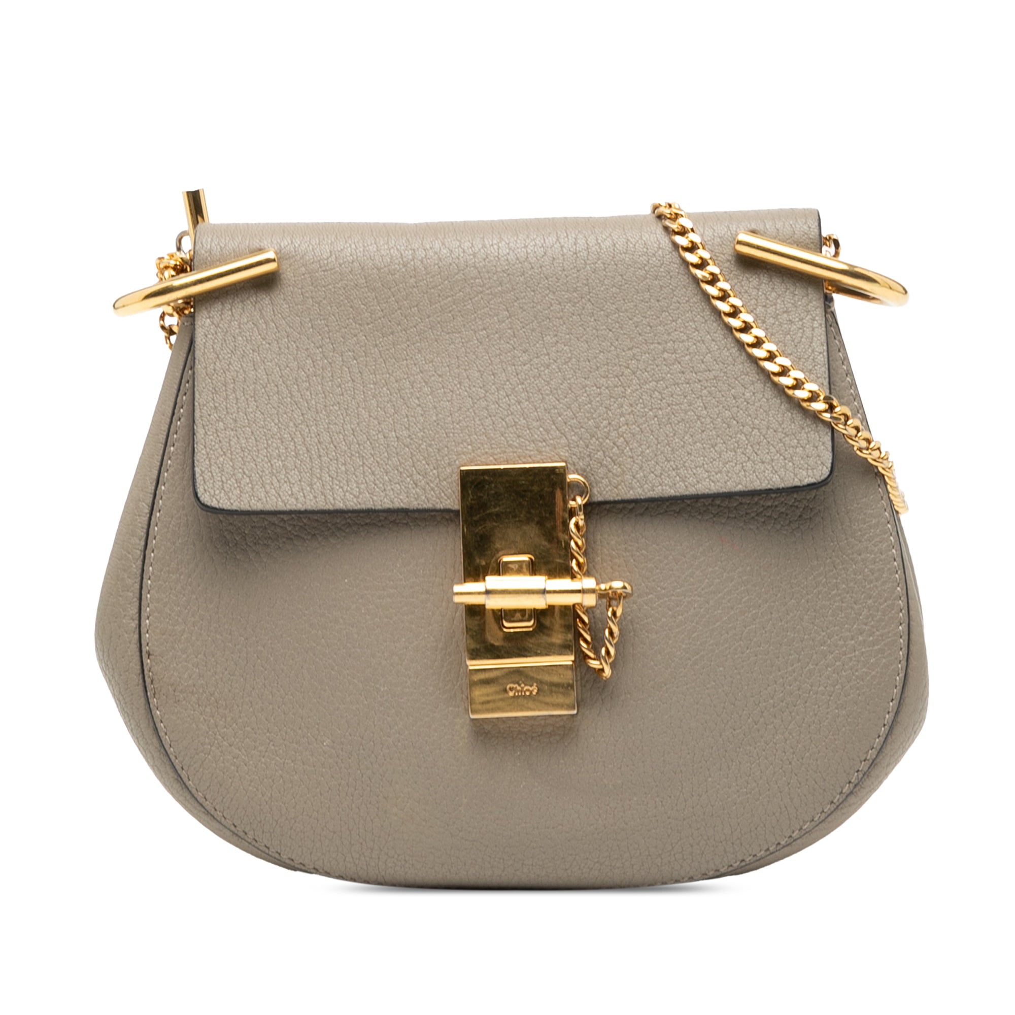 Mini Grained Lambskin Drew Crossbody - Image 1