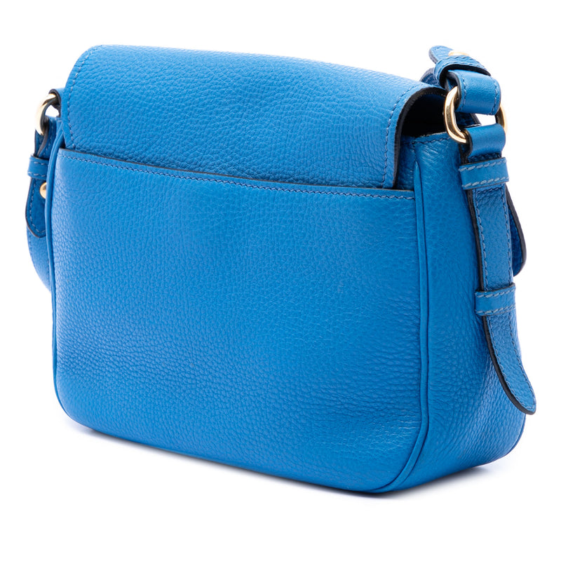 Vitello Daino Double Buckle Messenger Bag - Image 2