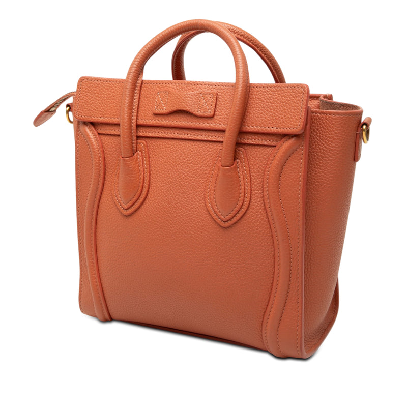 Nano Leather Luggage Tote - Image 2