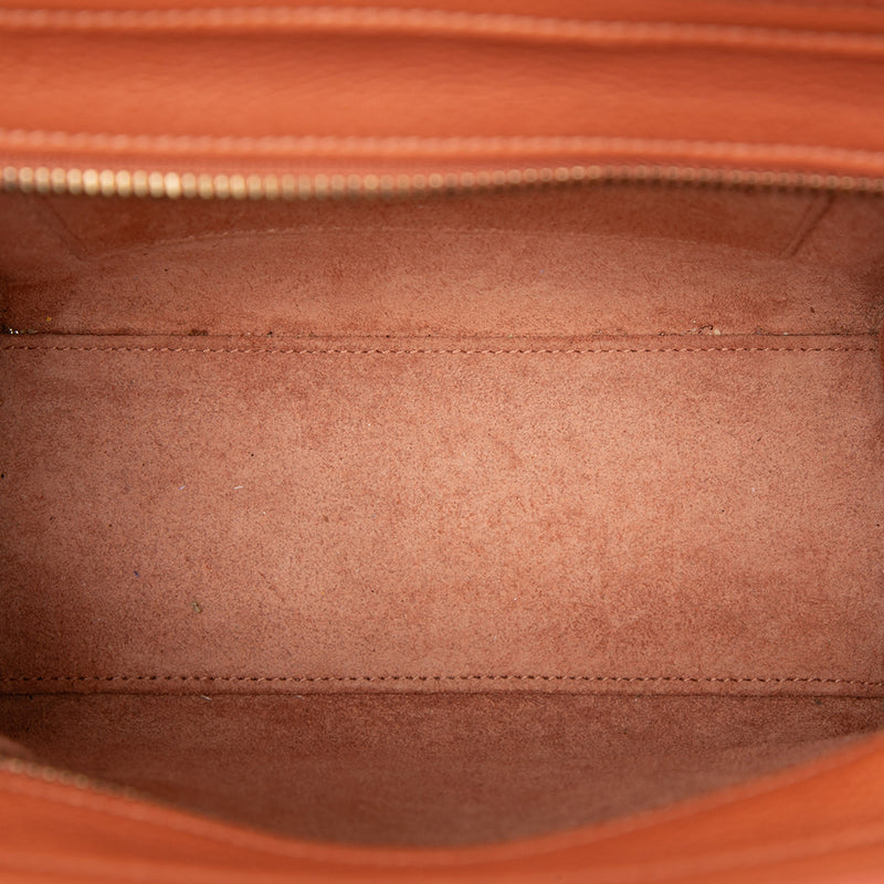 Nano Leather Luggage Tote - Image 4