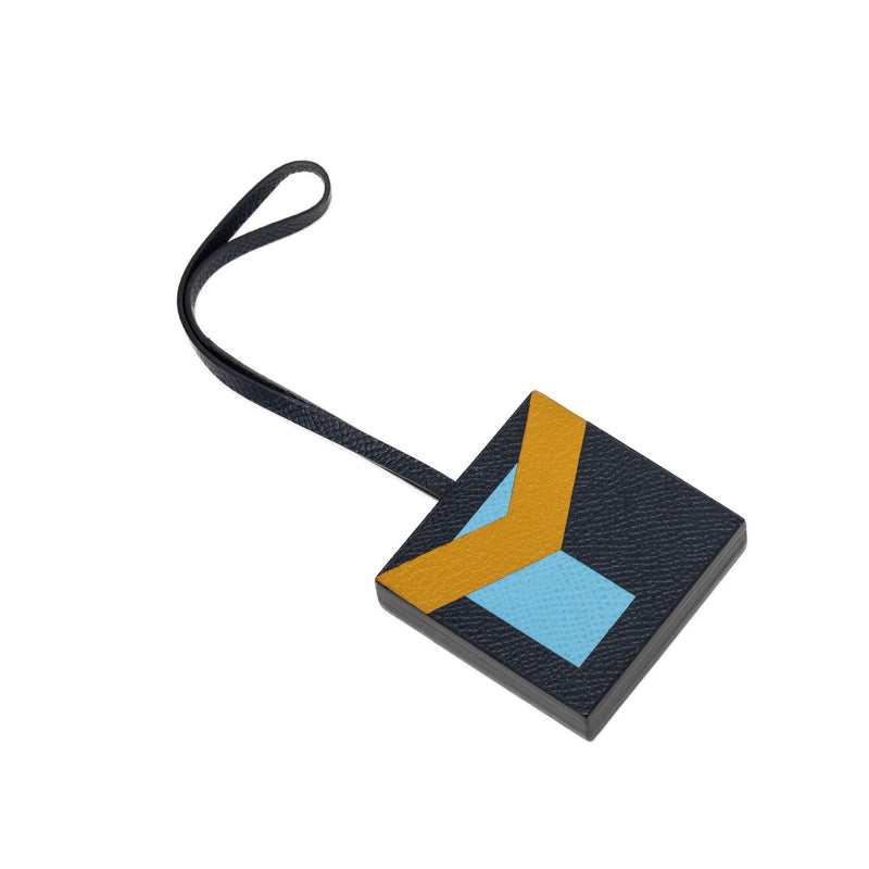Epsom Calfskin Y Lettre Au Carre Bag Charm - Image 2