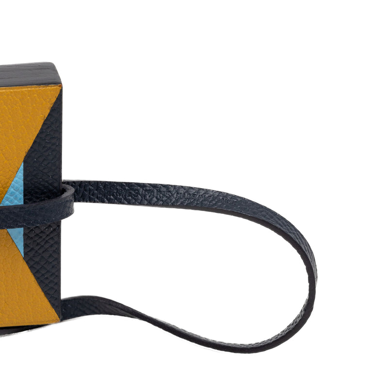 Epsom Calfskin Y Lettre Au Carre Bag Charm - Image 3