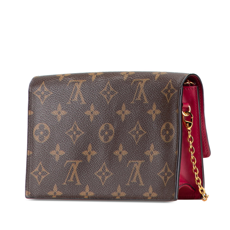 Monogram Flore Wallet On Chain - Image 2