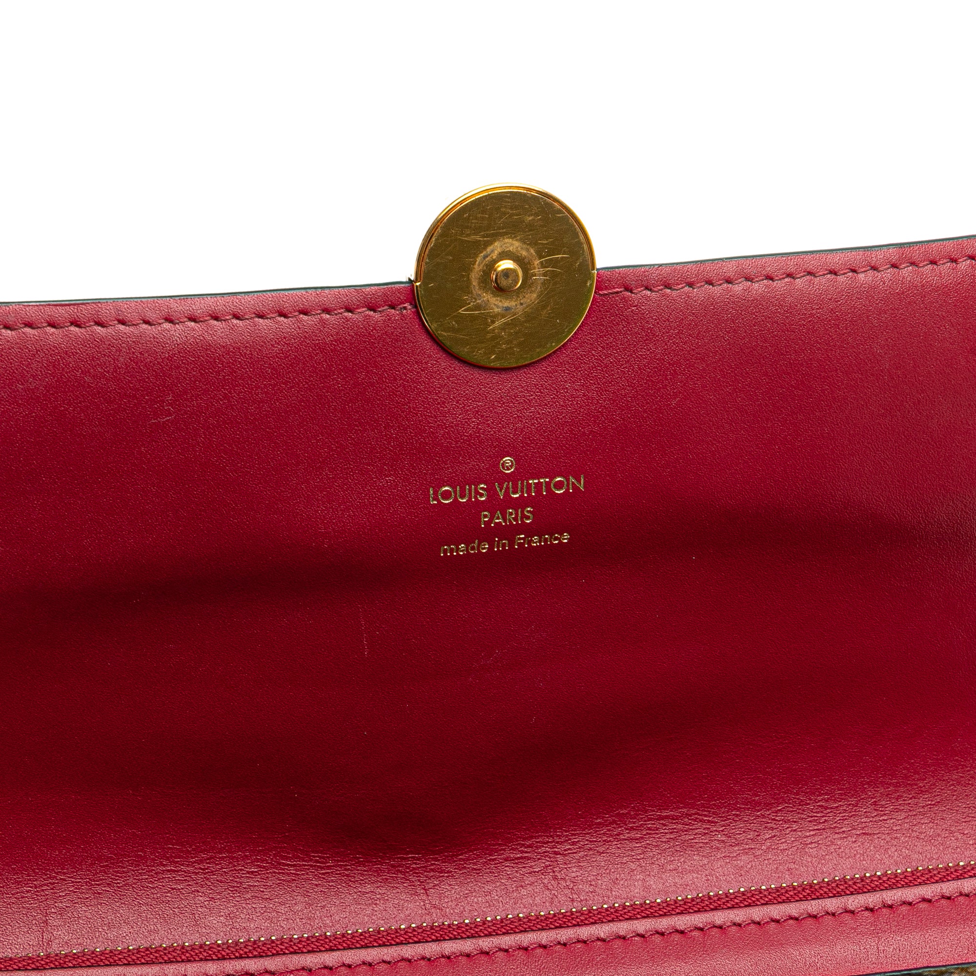 Monogram Flore Wallet On Chain - Image 8