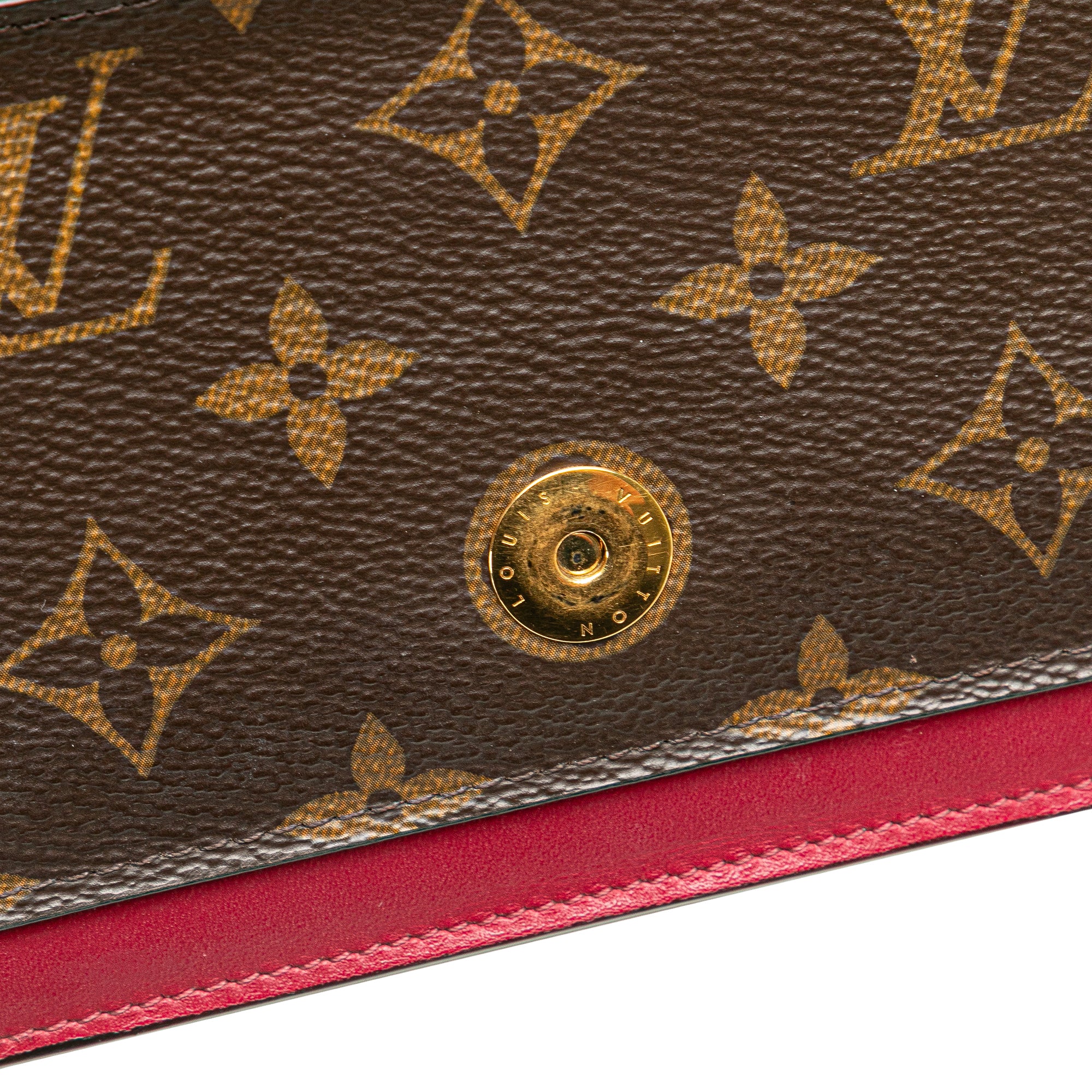 Monogram Flore Wallet On Chain - Image 9