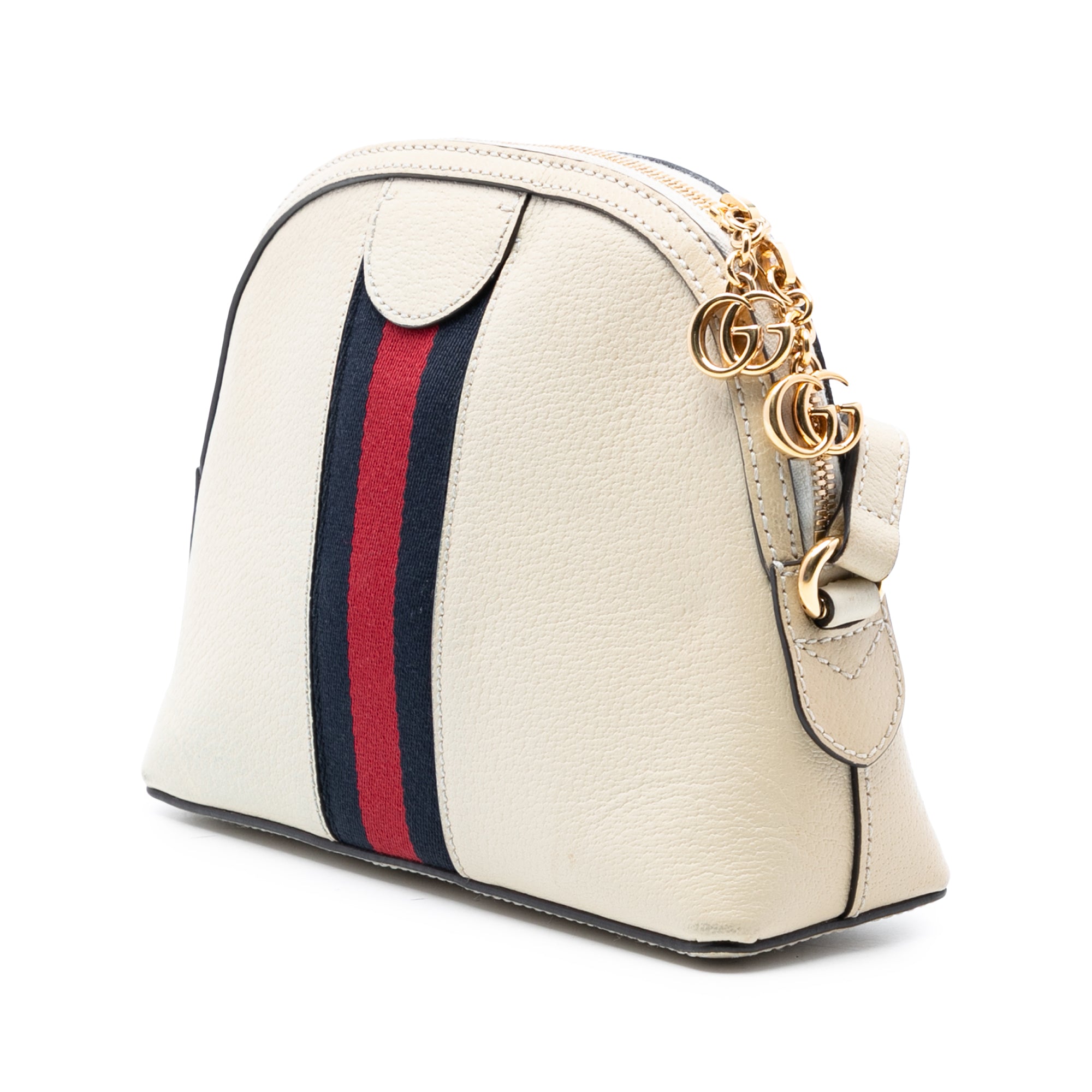 Small Calfskin Ophidia Dome Crossbody - Image 2