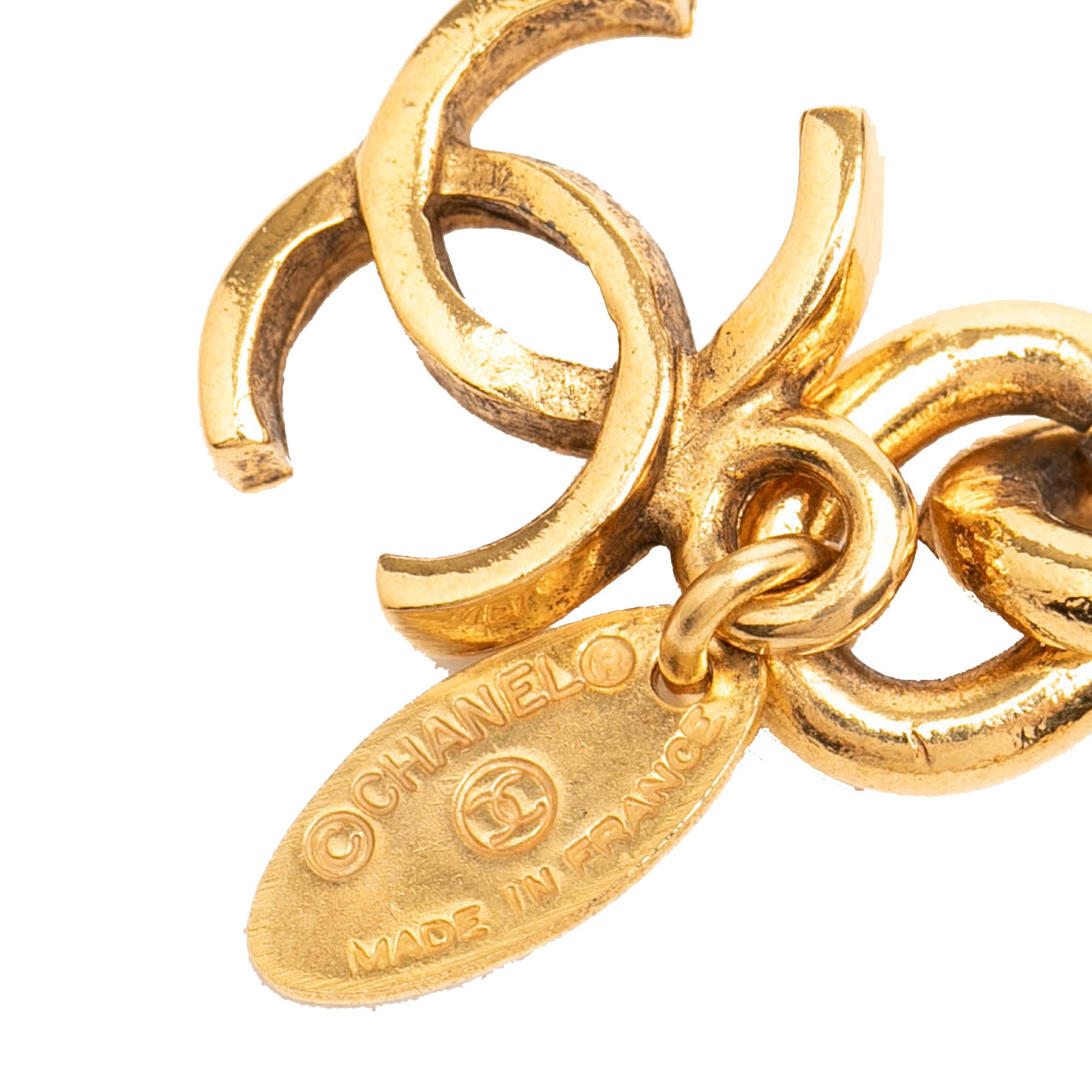 CC Gold Plated Sun Medallion Triple Chain Belt - Image 4