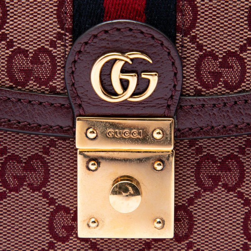 Small GG Canvas Web Ophidia Top Handle Flap - Image 5
