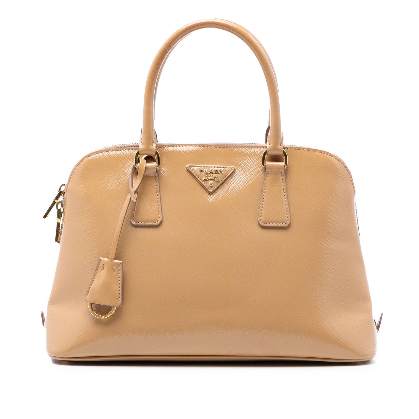 Medium Saffiano Vernice Promenade Satchel - Image 1