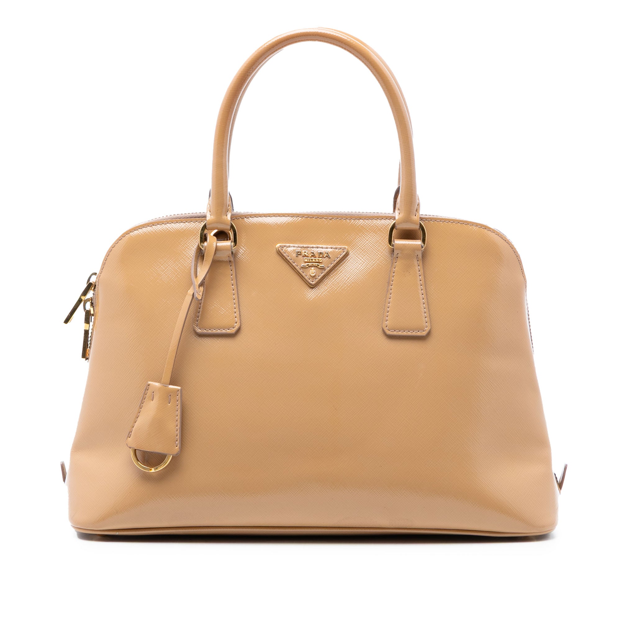 Medium Saffiano Vernice Promenade Satchel - Image 1