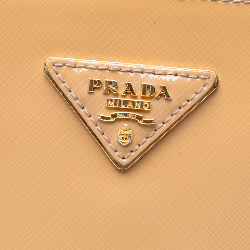 Medium Saffiano Vernice Promenade Satchel - Image 5