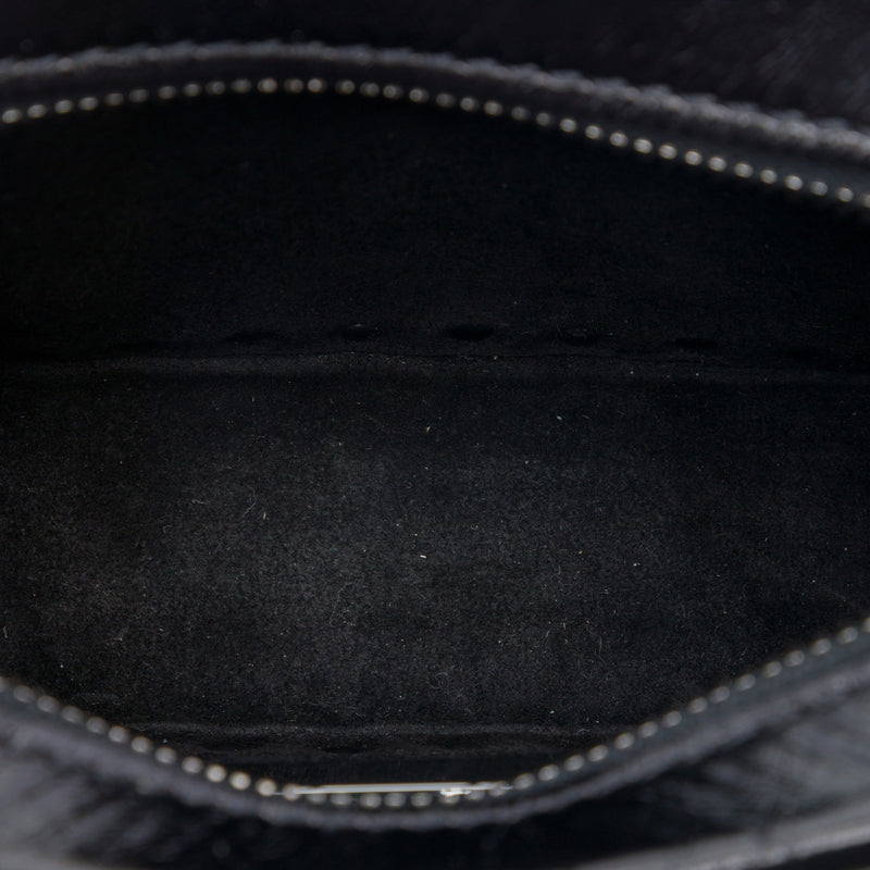 Textured Leather Rolling Rockstud Camera Bag - Image 4