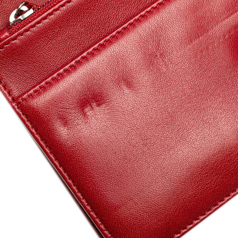 CC Calfskin Wallet On Chain - Image 10
