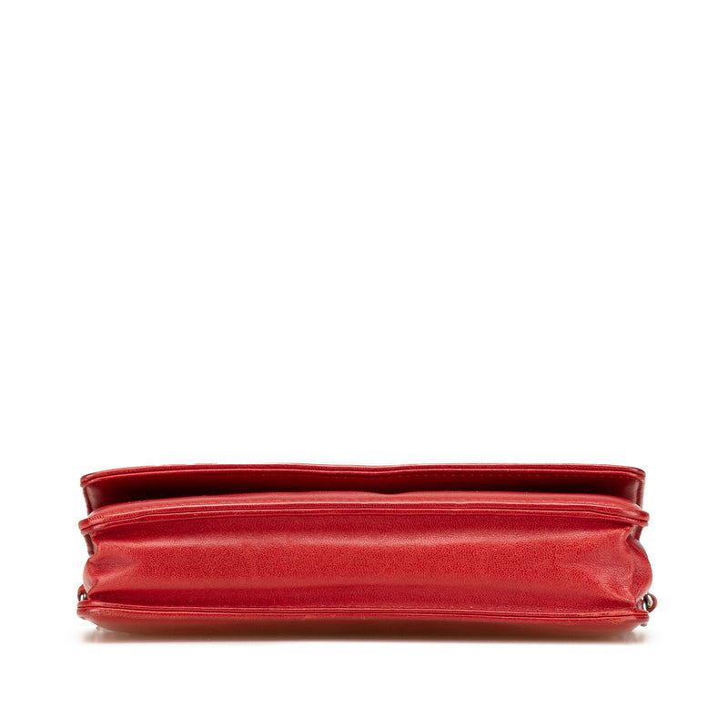 CC Calfskin Wallet On Chain - Image 3