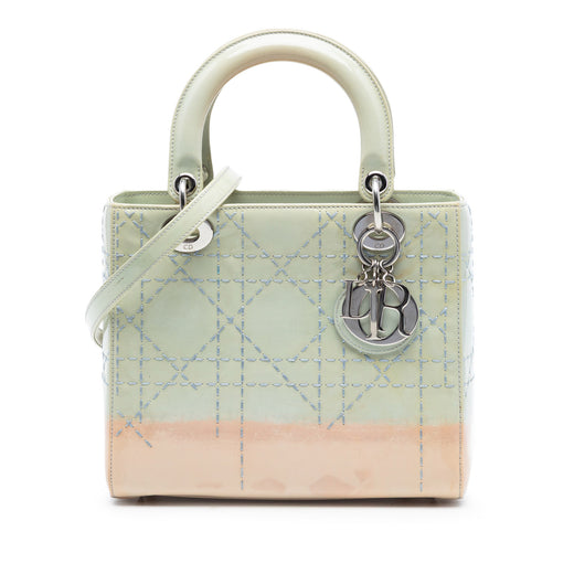 Medium Ombre Patent Cannage Lady Dior - Image 1