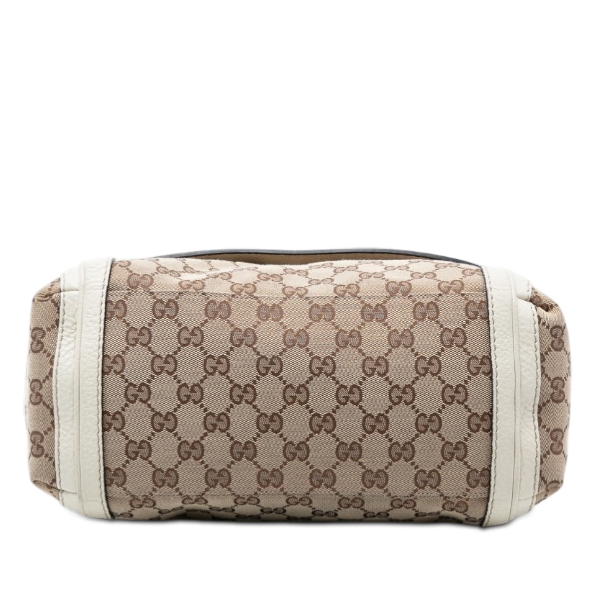 GG Canvas Bella Flap Satchel - Image 3