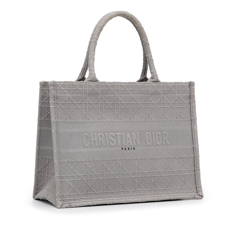 Medium Cannage Embroidered Book Tote - Image 2