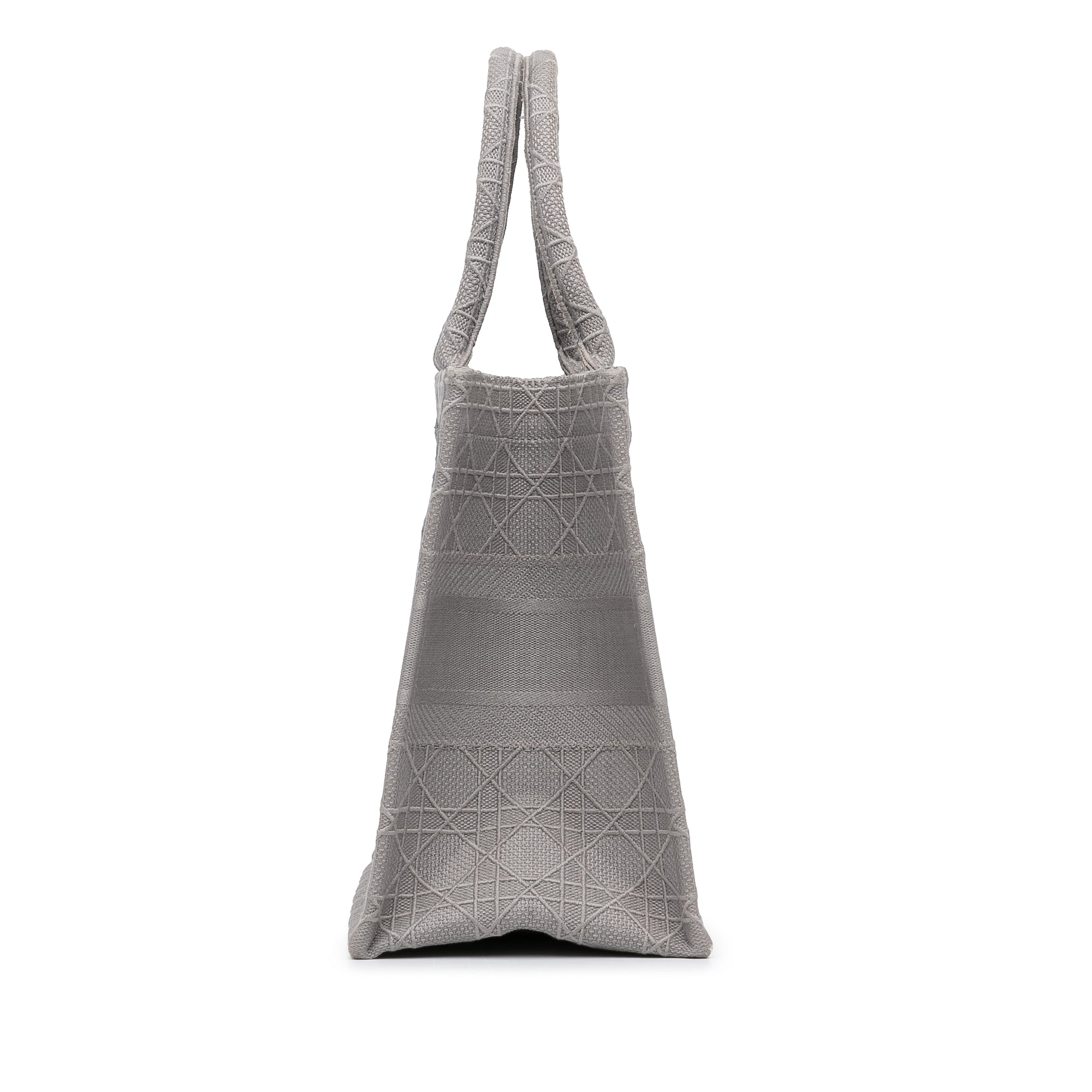 Medium Cannage Embroidered Book Tote - Image 4