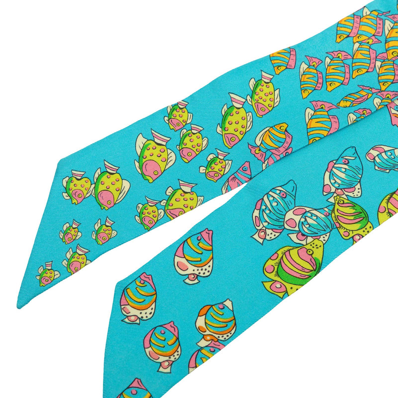 Rencontre Oceane Silk Twilly Scarf - Image 4