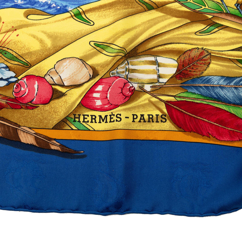 Christophe Colomb Decouvre L Amerique Silk Scarf 90 - Image 5