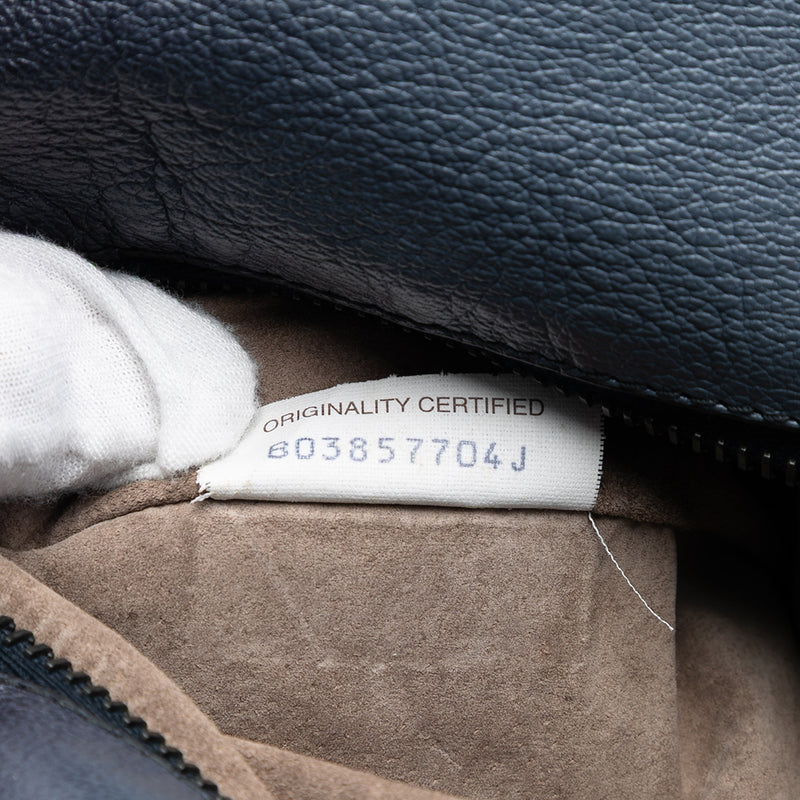 Medium Goatskin Madras Sfumato Brera Handbag - Image 6