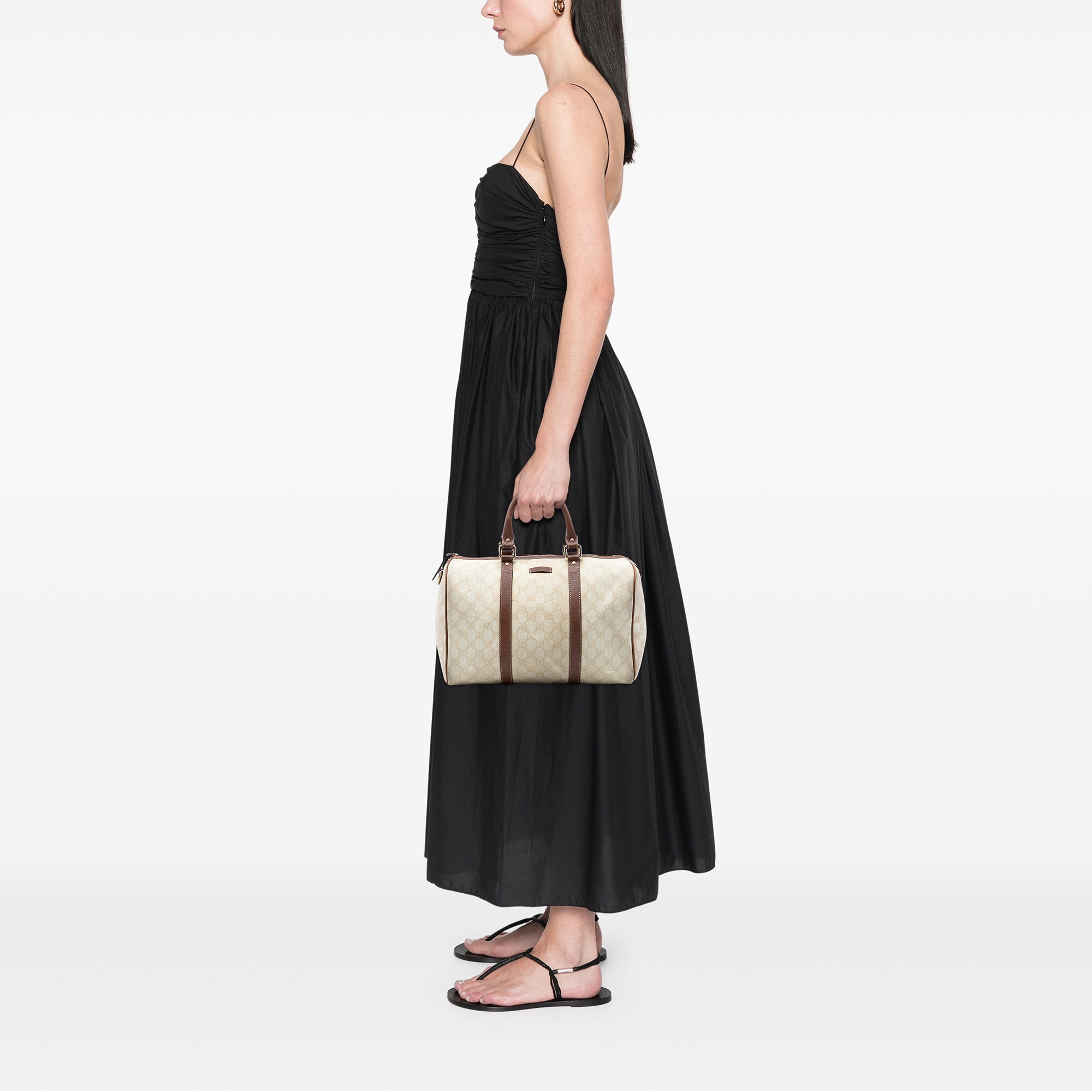 Medium GG Supreme Joy Boston Bag - Image 7