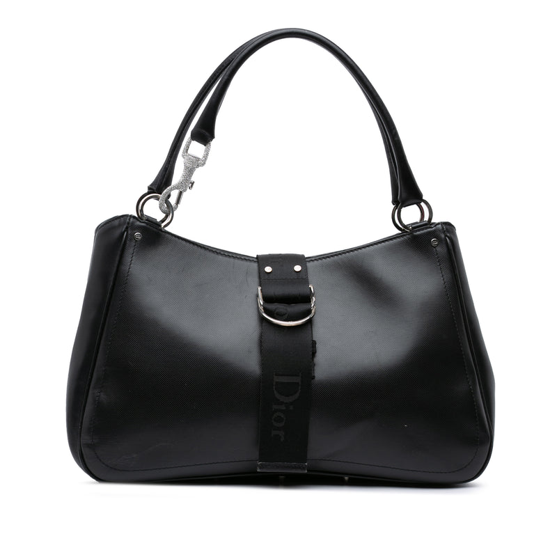 Coated Canvas Crystal Hardcore Handbag