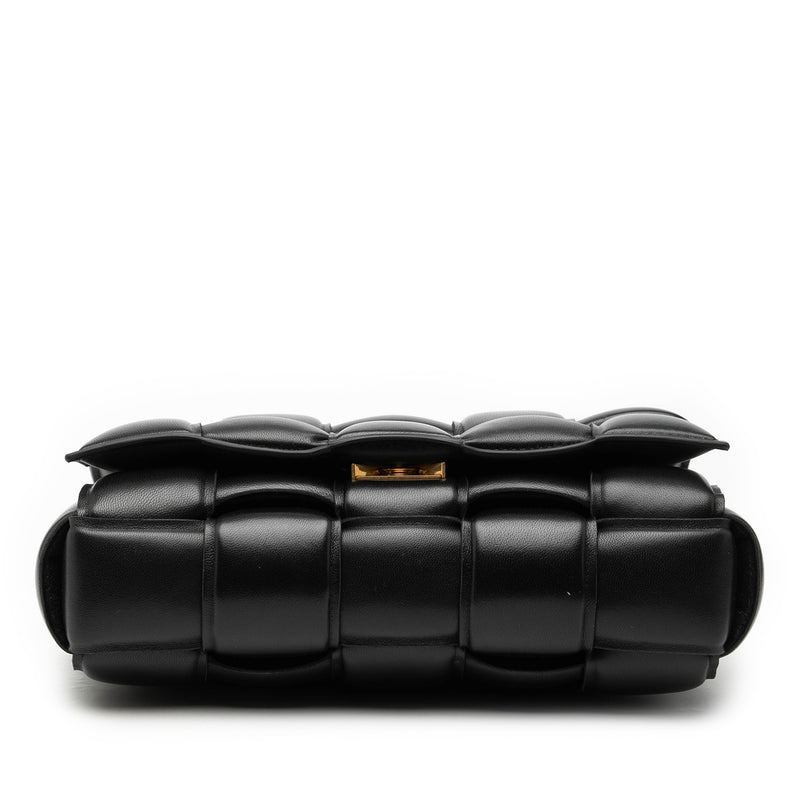 Nappa Intrecciato Padded Chain Cassette Satchel - Image 3