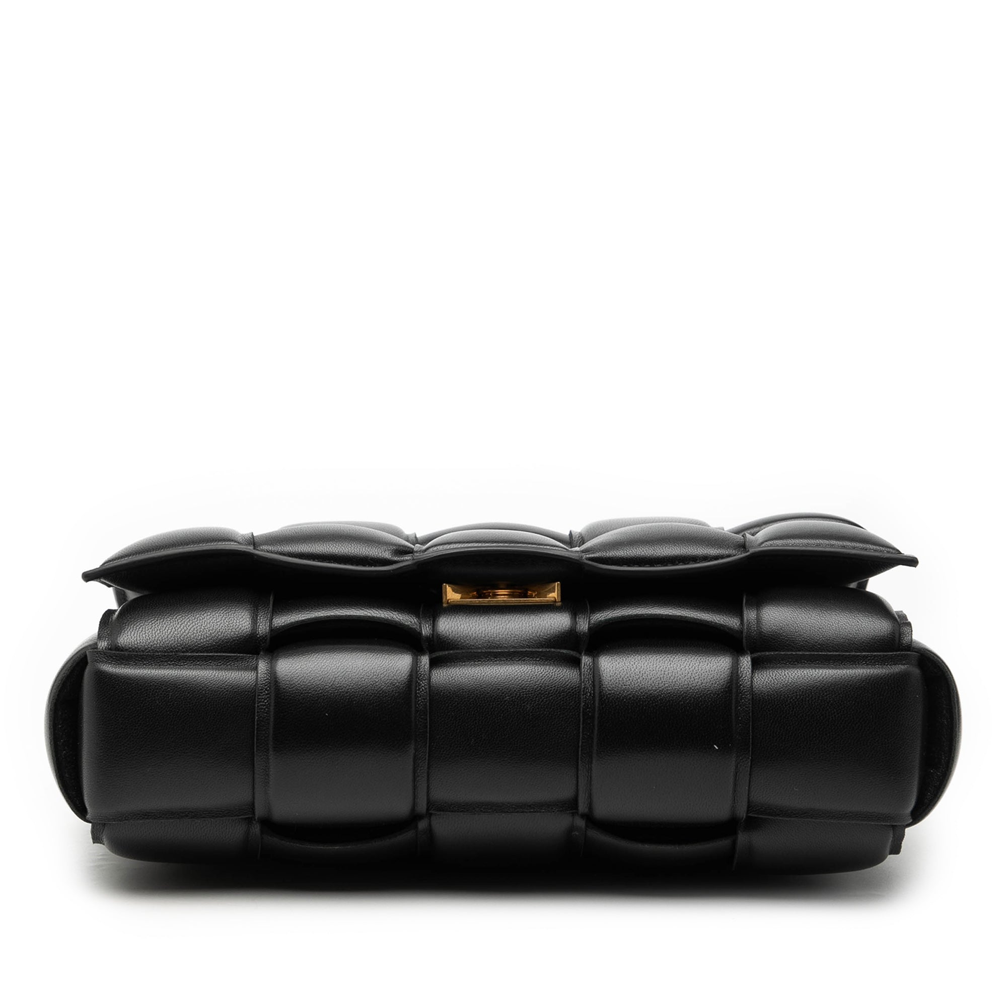 Nappa Intrecciato Padded Chain Cassette Satchel - Image 3