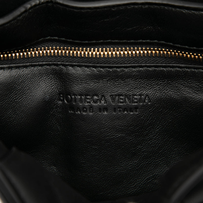 Nappa Intrecciato Padded Chain Cassette Satchel - Image 5