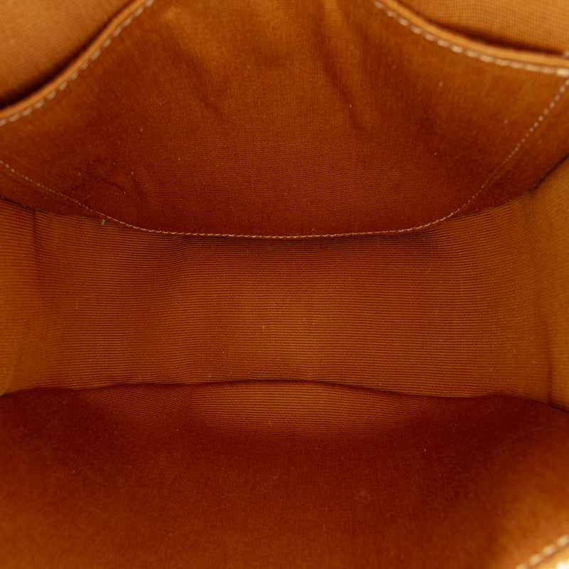 Medium Triomphe Coated Canvas Folco Crossbody - Image 4