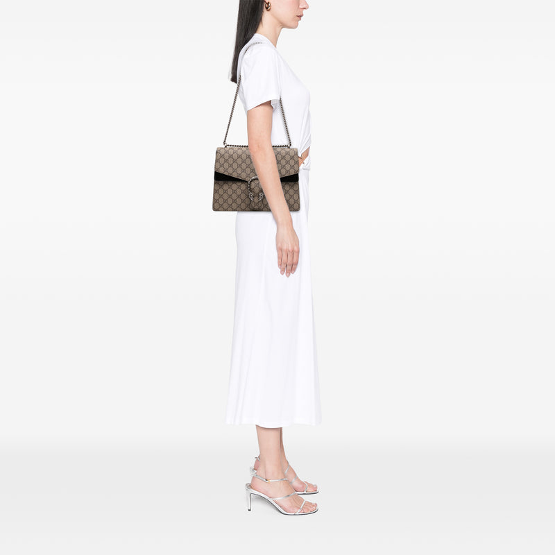 Medium GG Supreme Dionysus Shoulder Bag - Image 6