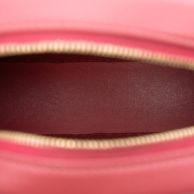 Small Calfskin Cuir Triomphe Oval Crossbody - Image 4