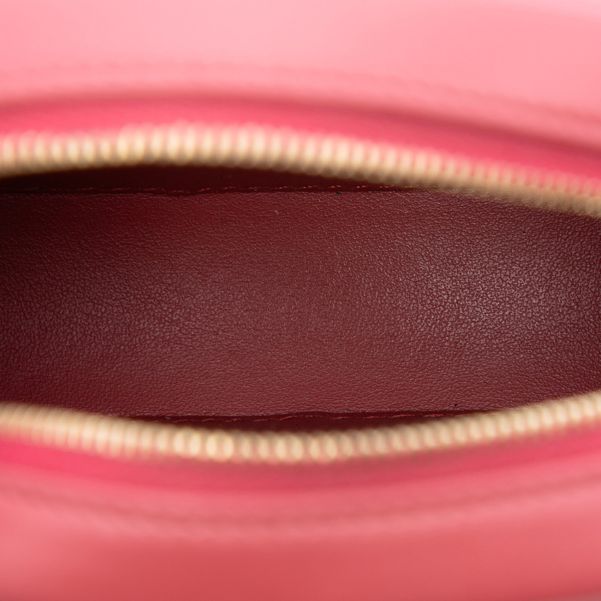 Small Calfskin Cuir Triomphe Oval Crossbody - Image 4