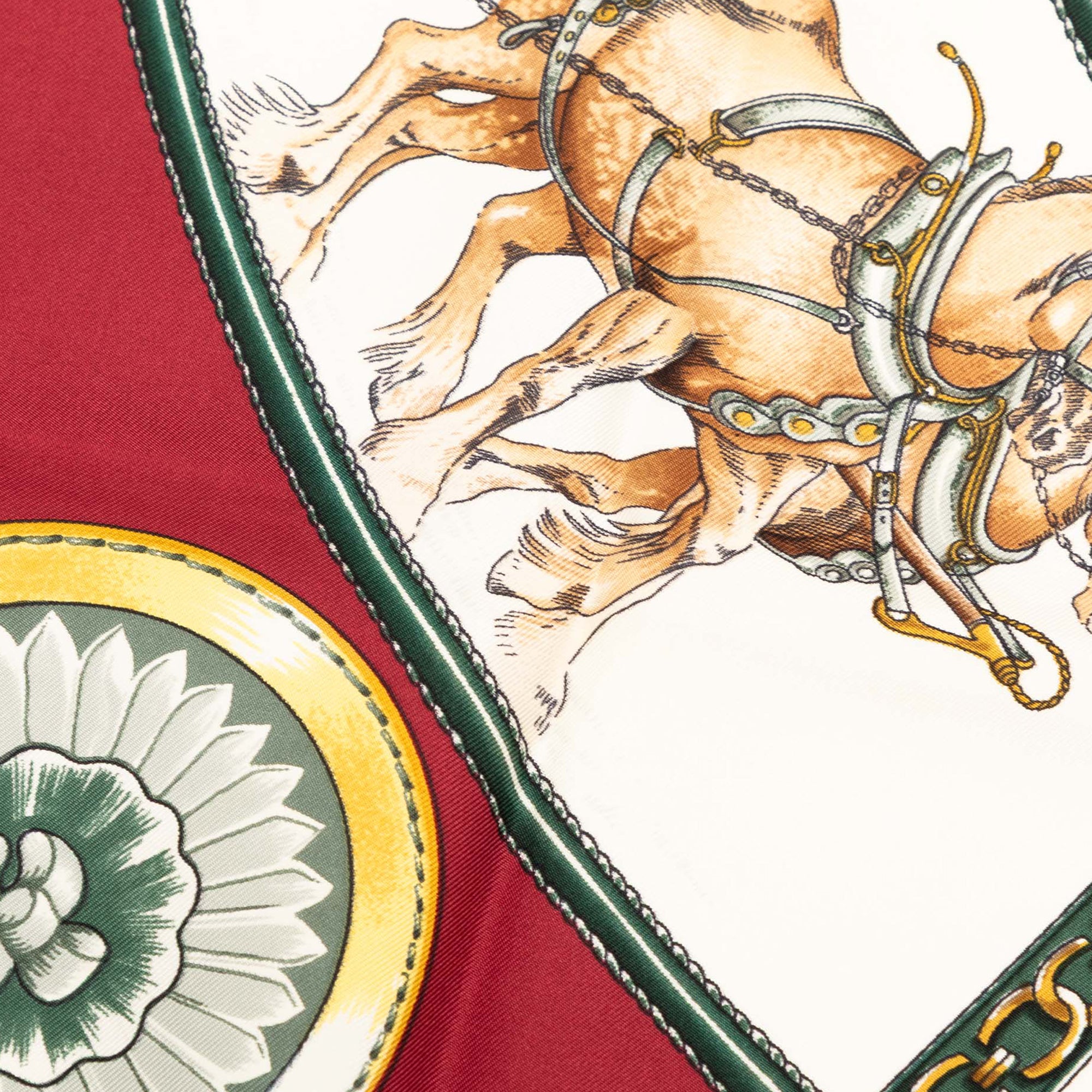 Chevaux de Trait Silk Scarf 90 - Image 6