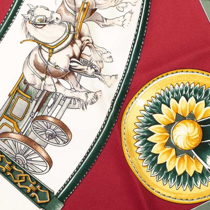 Chevaux de Trait Silk Scarf 90 - Image 7