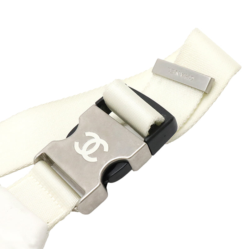 Embossed Nylon Tweed Doudoune Belt Bag - Image 6